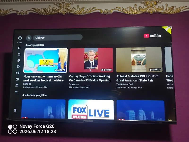 Premer smart tv sotiladi 1700000 min