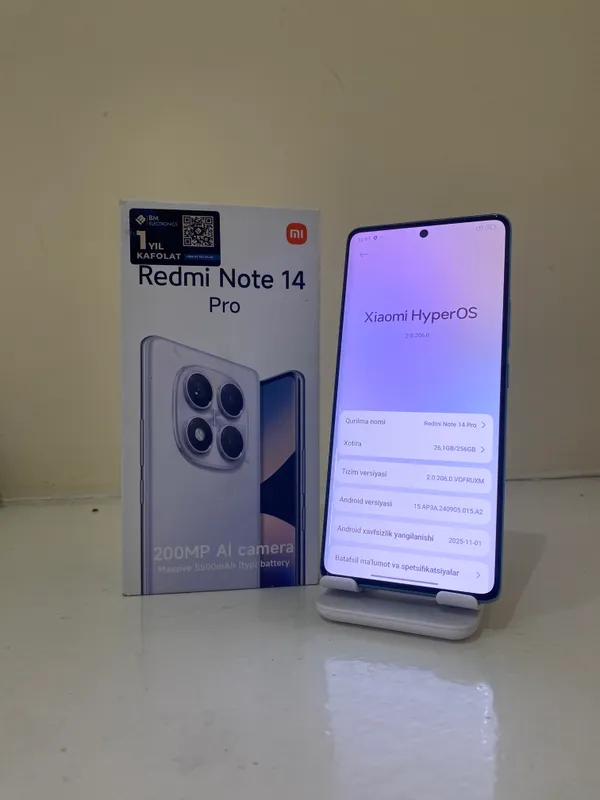 Redmi note 14 Pro (8/256) идеал срочно 2