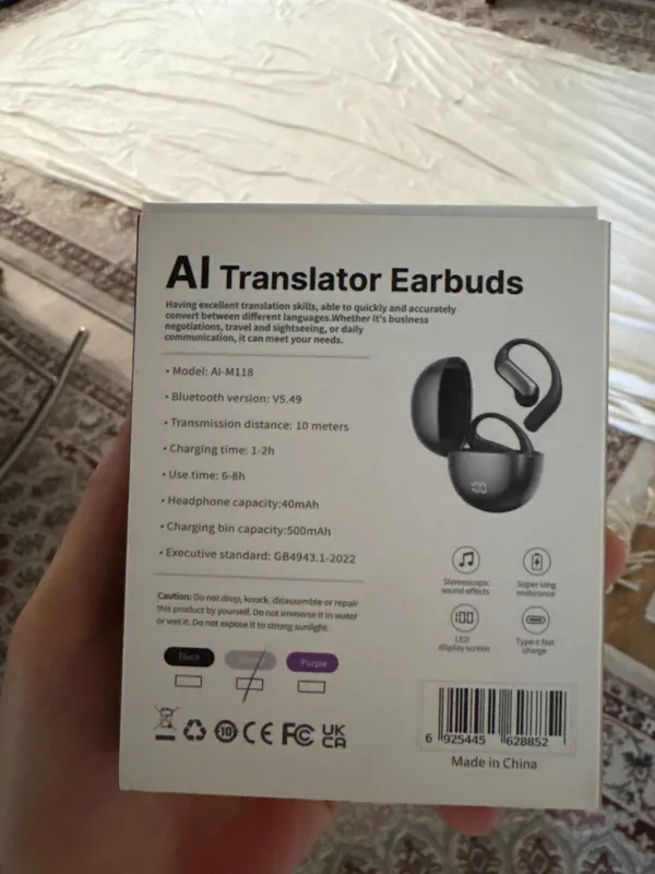 AI Translator Earbuds — фото 2