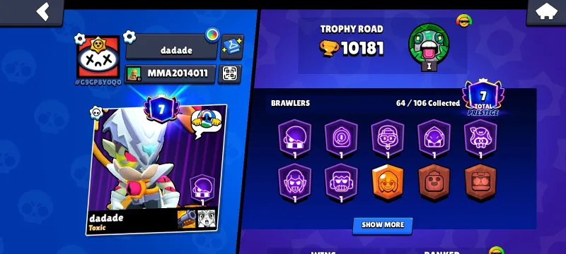 Аккаунт Brawl Stars со скинами 2 Аккаунт Brawl Stars со скинами 2