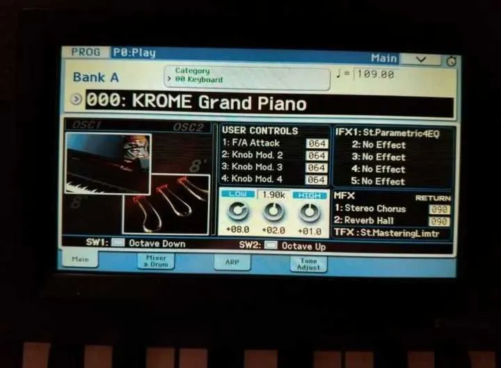 Синтезатор Korg Krome 4 Синтезатор Korg Krome 4