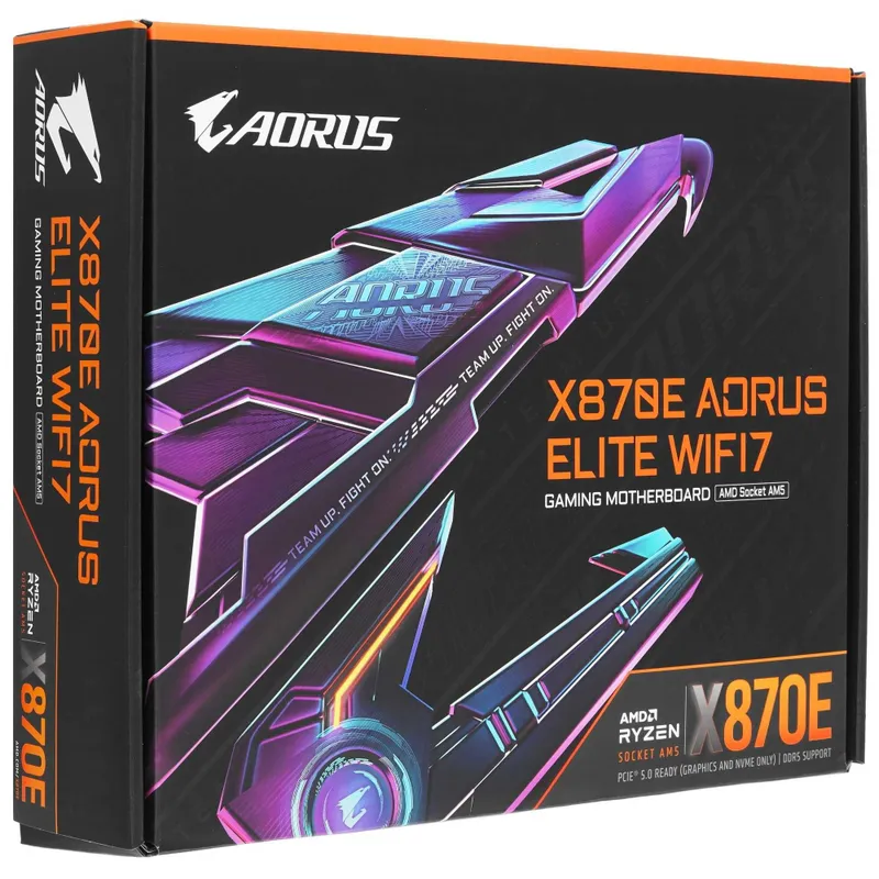 - Материнская плата MB Gigabyte AMD AM5 X870E AORUS ELITE X DDR5 3 - Материнская плата MB Gigabyte AMD AM5 X870E AORUS ELITE X DDR5 3