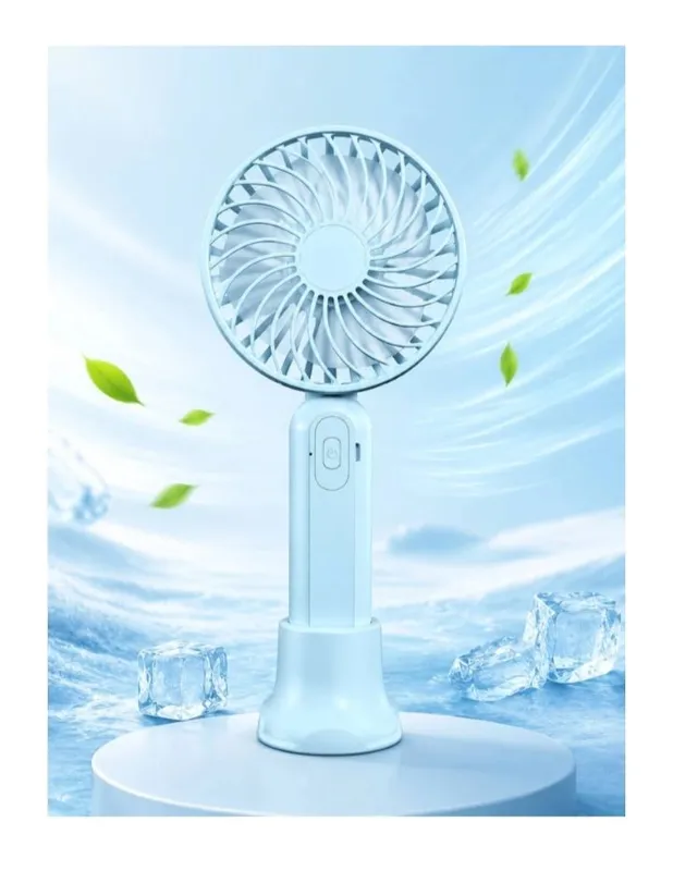 Mini ventilator, qoʻl va stol uchun qulay — фото 1
