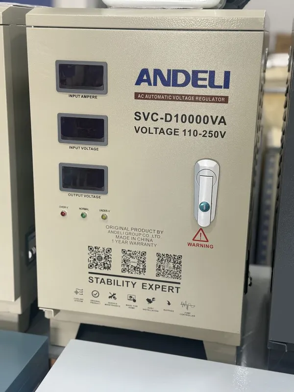 Стабилизатор напряжения Andeli SVC-D10000VA