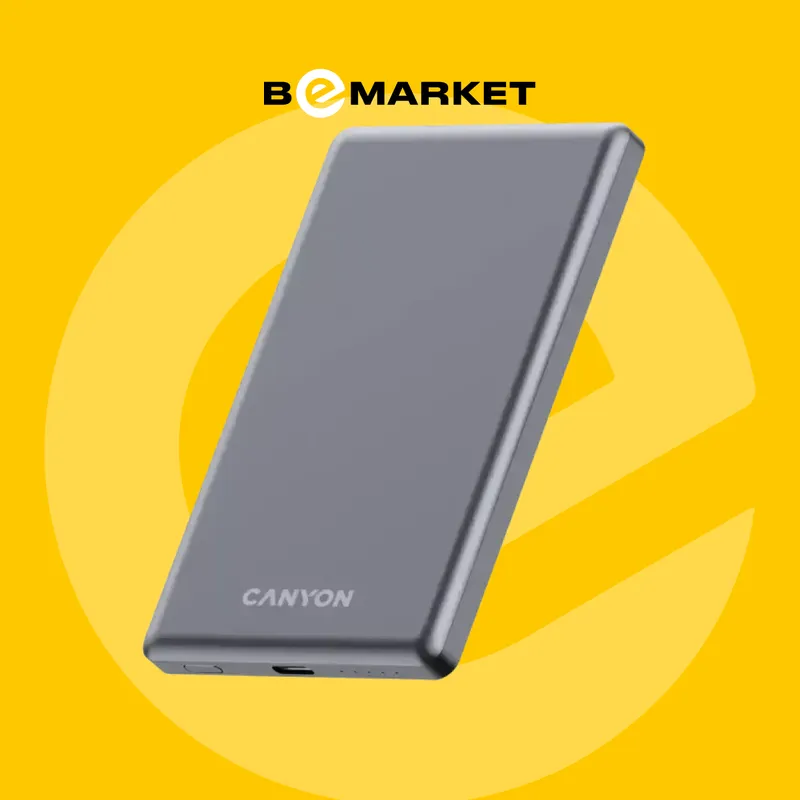 Портативный аккумулятор CANYON OnPower 505DarkGrey 2 Портативный аккумулятор CANYON OnPower 505DarkGrey 2