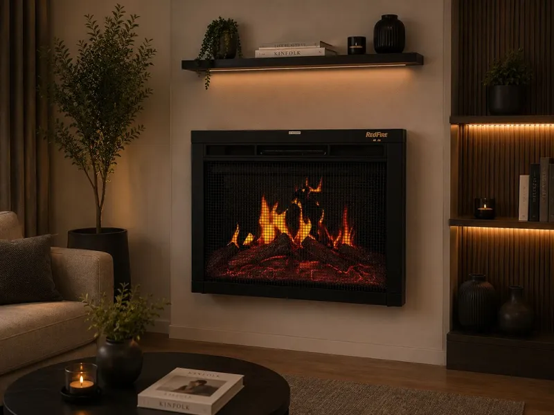 Электрокамины Aiwa Redfire / пароувлажнитель первые руки — фото 1