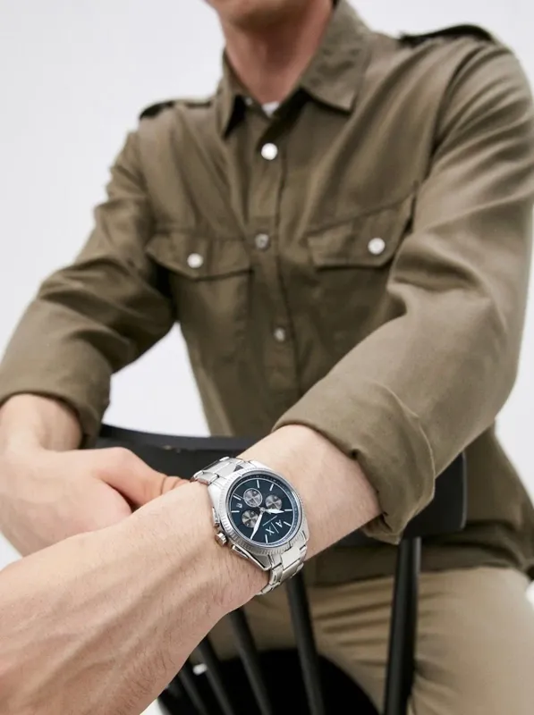 Мужские наручные часы Armani Exchange AX2850 c хронографом — фото 2