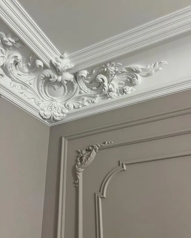 Лепка тяга карнизы улолки рамки колоны — фото 3
