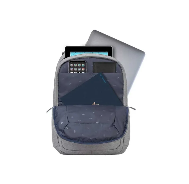 ^ Рассрочка на Портфель RIVACASE 7760 grey Laptop backpack 15.6" / 6 3