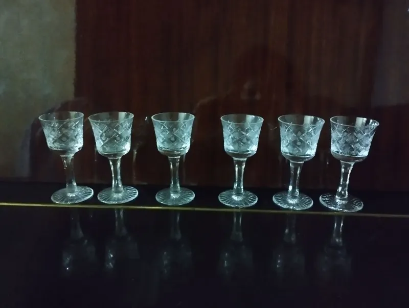Продаются новые хрустальные рюмки 3