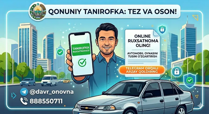 tanirofka ruxsatnomasi onlayn