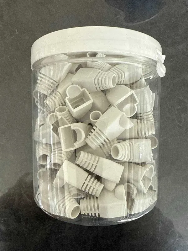 RJ-45 konnektor uchun izolyatsion qopqoq 100 dona