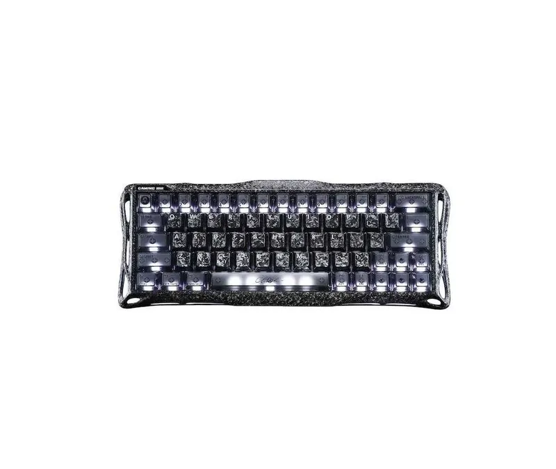 } KEYBOARD Клавиатура GravaStar Mercury V60 Pro Cyber Frost Black 1