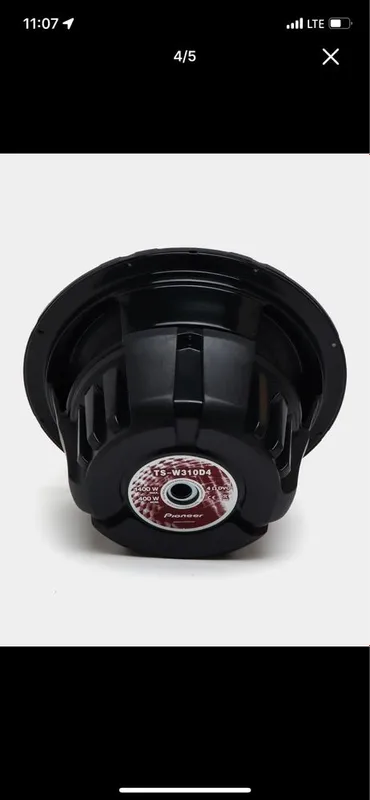 Pioneer TS-W310D4 сабвуфер 1400W 12 dyum kuchli bass 2 Pioneer TS-W310D4 сабвуфер 1400W 12 dyum kuchli bass 2