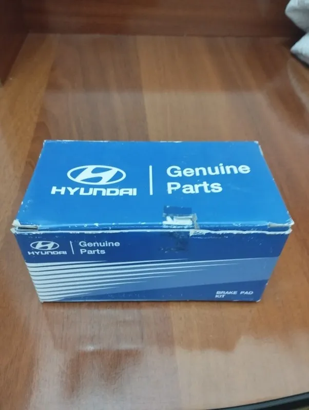 Тормозные колодки от Hyundai accent 2014 года оригинал — фото 1