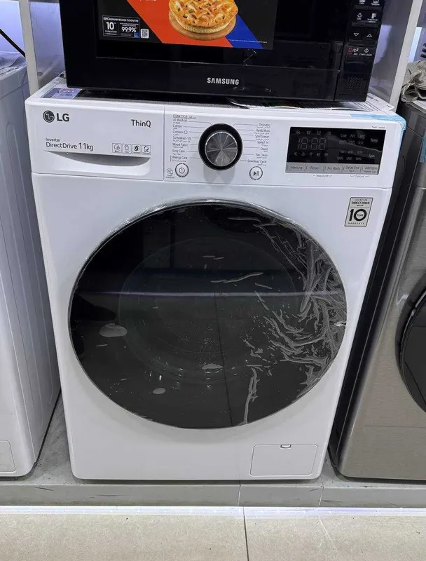Стиральная машина LG 11 кг F4Y5EYGYWV AI DD Inverter Steam TurboWash