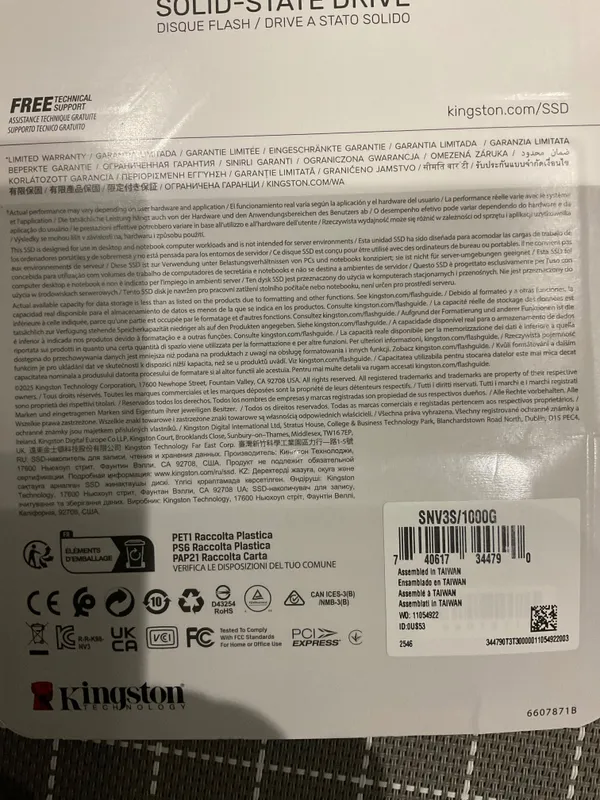 SSD PCIe 4.0 NVMe M.2, 1 TB , — фото 1
