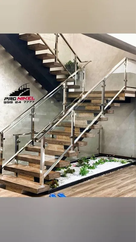 Перила из нержавеюши сталь