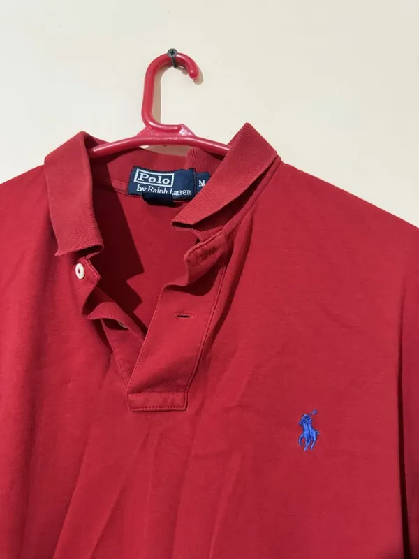 поло от ralph lauren и футболка