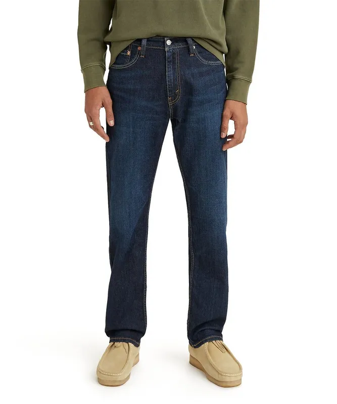 Джинсы Levi's 505 regular fit.р. 36/32. — фото 1