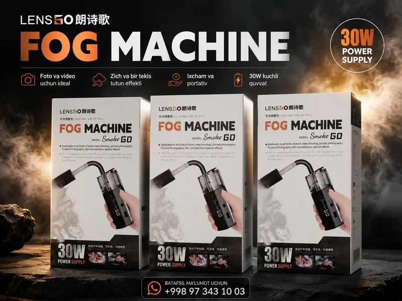 Lens Go Fog machine Smoke Go 30w 1