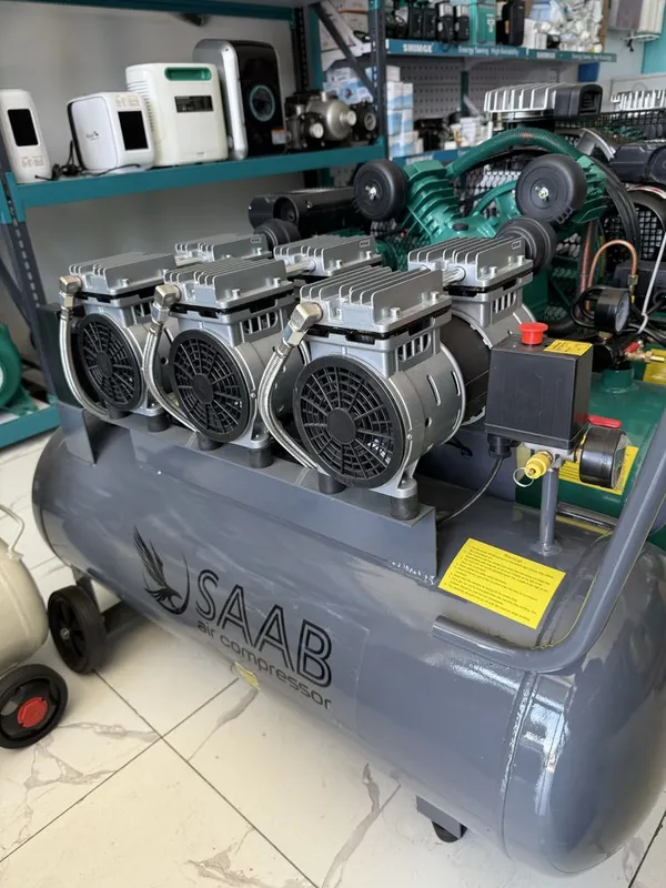КАФОЛАТЛИ безшумный воздушный компрессор SAAB 350L air compressor — фото 5