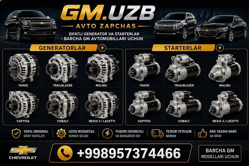 Tahoe uchun gm zapchastlar 6