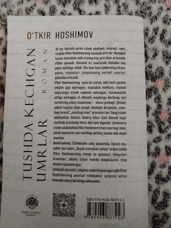 ÖtkirKitob Hoshimovdan juda ta'sirlı 2ınson ramani — фото 1