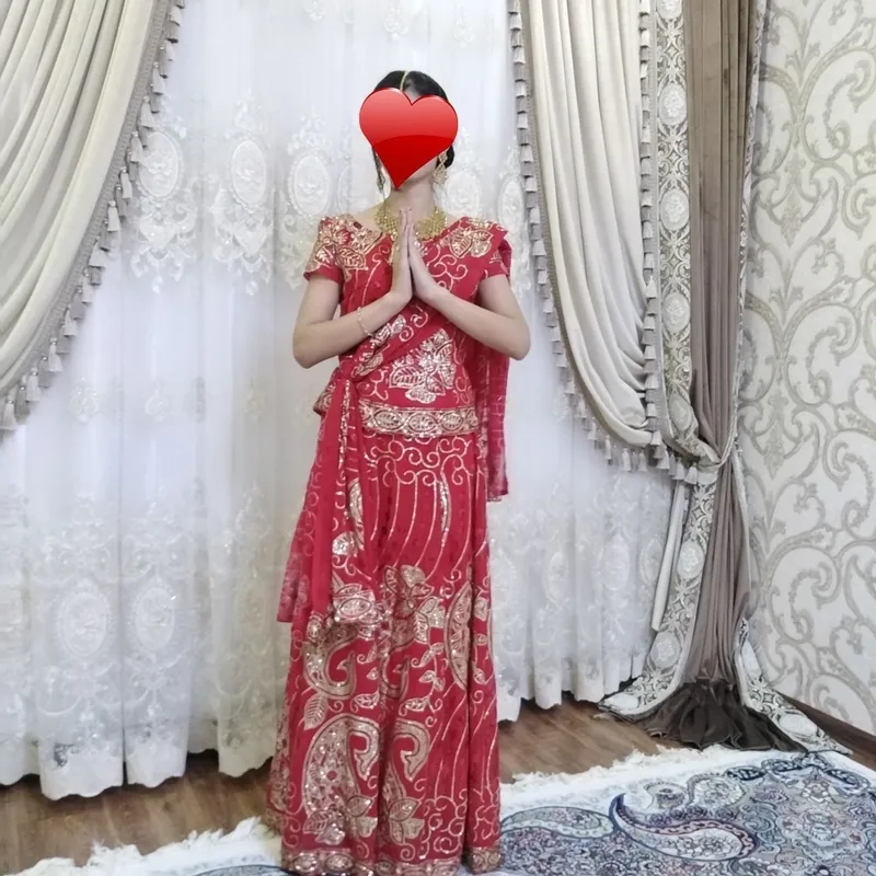 Индийское платье для невест 2