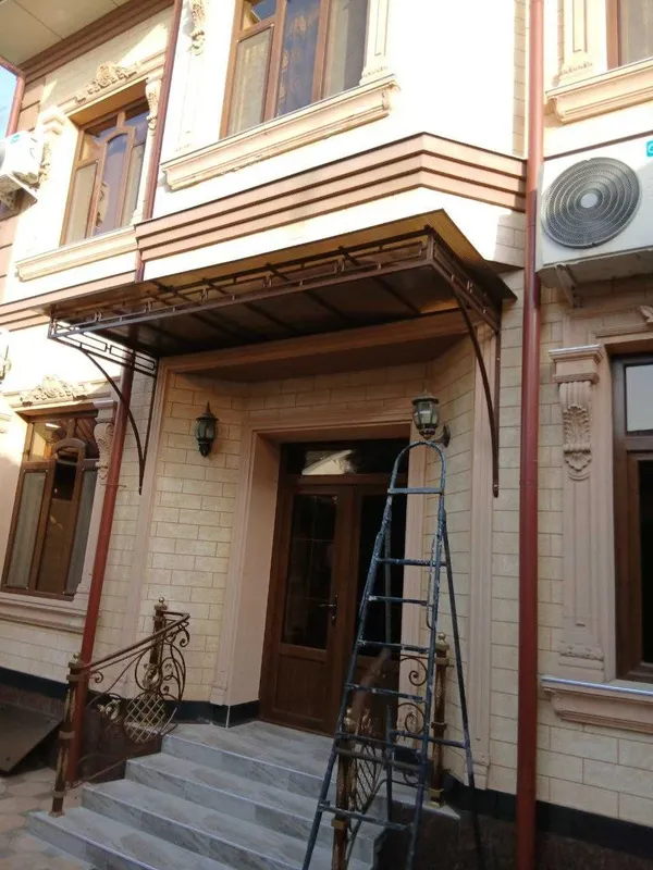 naves darvoza kovka reshotka огрождения перила хайтек лексан ворота — фото 4