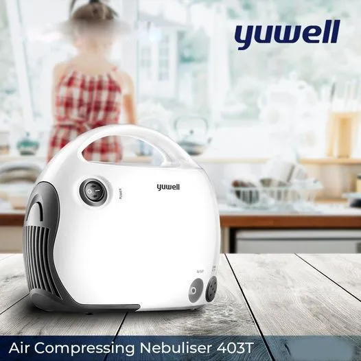 Ингалятор небулайзер Yuwell 403 D yeng yaxshi sfati 100% lik — фото 6