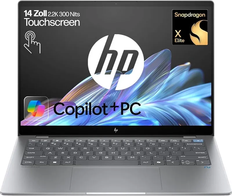 HP OMNIBOOK X (Snapdragon X Elite) YANGI. — фото 2