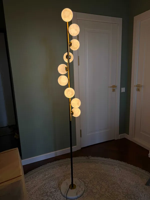 Дизайнерский напольный светильник Moon Lamp Premium — фото 2 Дизайнерский напольный светильник Moon Lamp Premium — фото 2