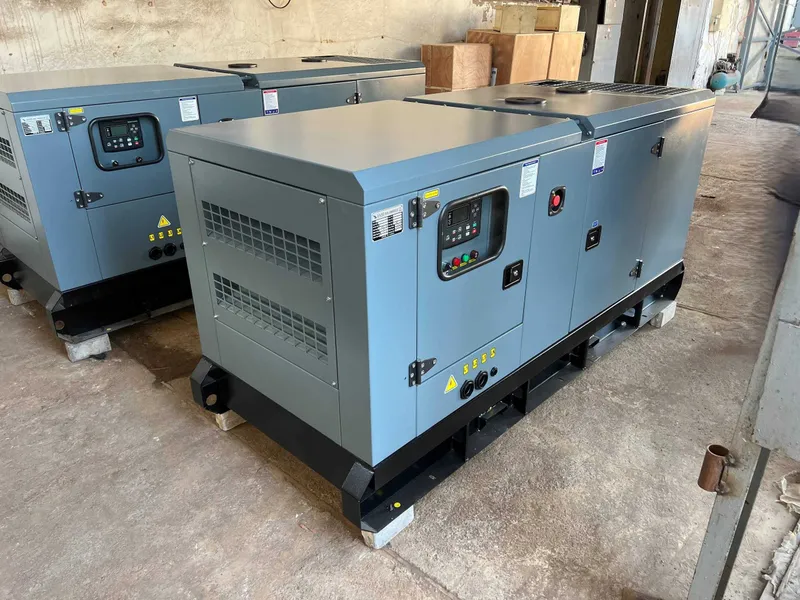 Бесшумный генератор дизель 33 кВт (двежок 90 кВт) Generator bezshumniy — фото 2