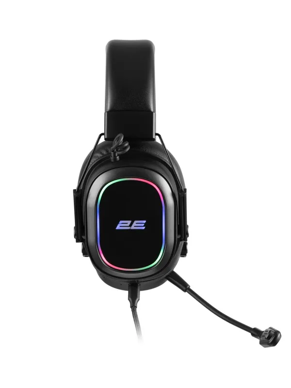 Игровые проводные наушники 2E GAMING HG320 V2, 7.1, USB-A, RGB, 2м, чёрный — фото 4