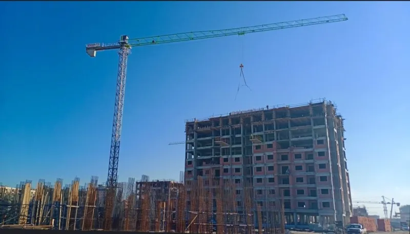 Башеный кран ZOOMLION 8 тонный 4
