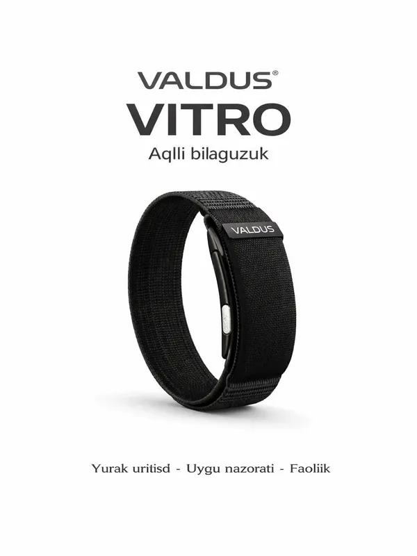 Умный фитнес-браслет Valdus Vitro ECG для контроля здоровья — фото 1