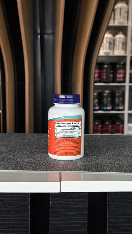 Now Foods Calcium & Magnesium 100 tablets. — фото 1
