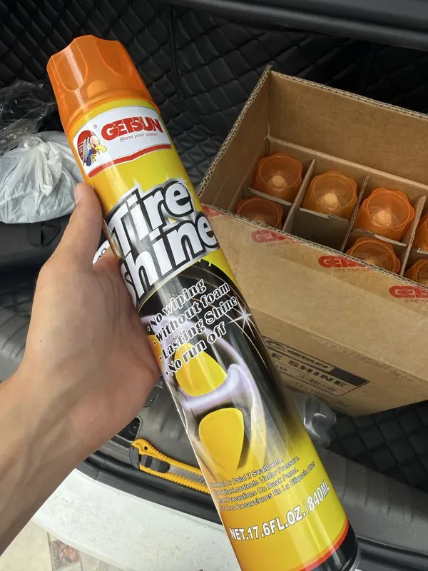 Getsun Tire Shine chernitel kottasi 840ml 1 Getsun Tire Shine chernitel kottasi 840ml 1