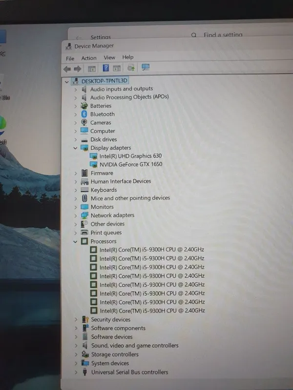 Asus Tuf Gaming i5-9300H GTX 1650 5
