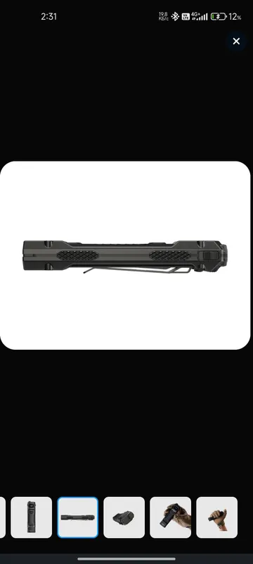 Фонарь Nitecore EDC29 ультрамощный SHIELD 6500 LM — фото 2