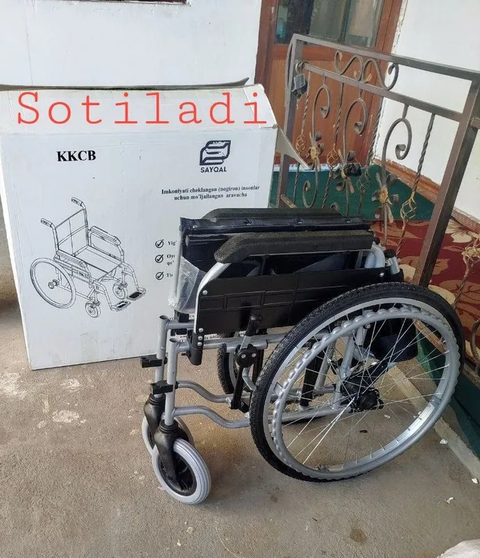 Nogironlar aravachasi sotiladi yangi ishlatilmagan
