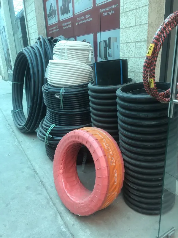 PE, PVC, PPR, Turba,