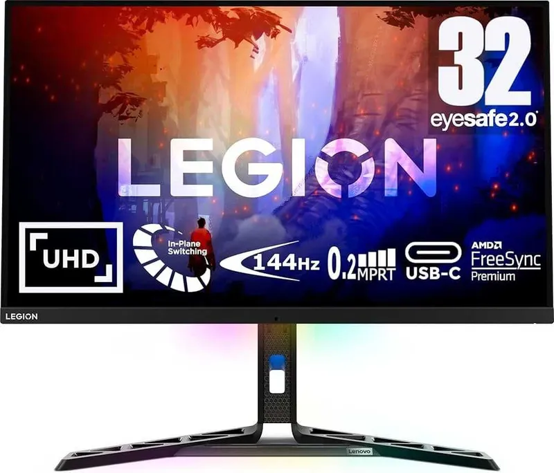 Lenovo Legion Y32p-30 IPS 4K monitori, 144 Gts yangilanish chastotasi bilan 3 Lenovo Legion Y32p-30 IPS 4K monitori, 144 Gts yangilanish chastotasi bilan 3