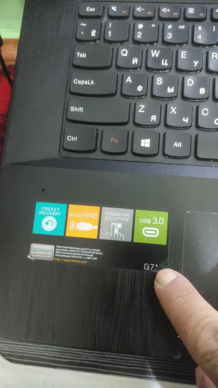 Lenovo g71 ноутбук — фото 3