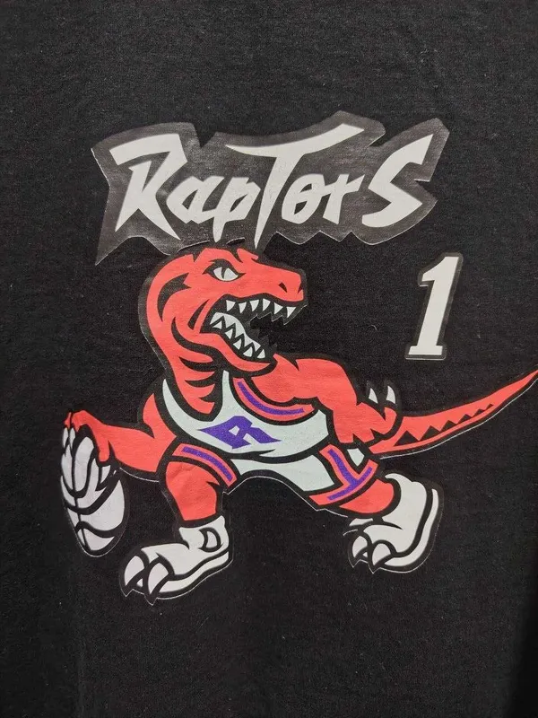 McGrady №1 Raptors Sweatshirt / 48 / Свитшот. Баскетбольная Толстовка. — фото 1