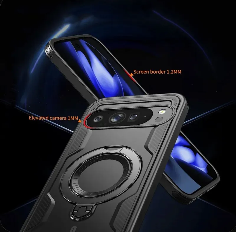 Чехол Magneto Case с кольцом для Google Pixel 10 Pro XL (черный) — фото 5