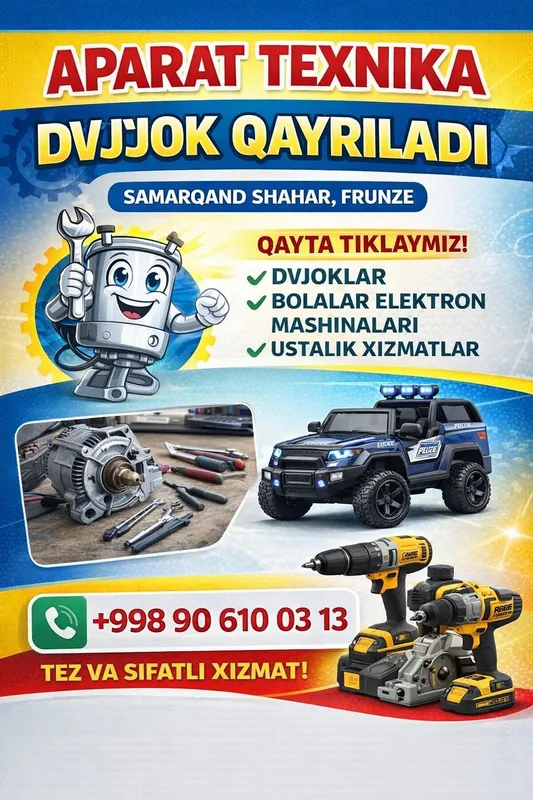 ustalik aparatlar dvejoklar qayiramiz
