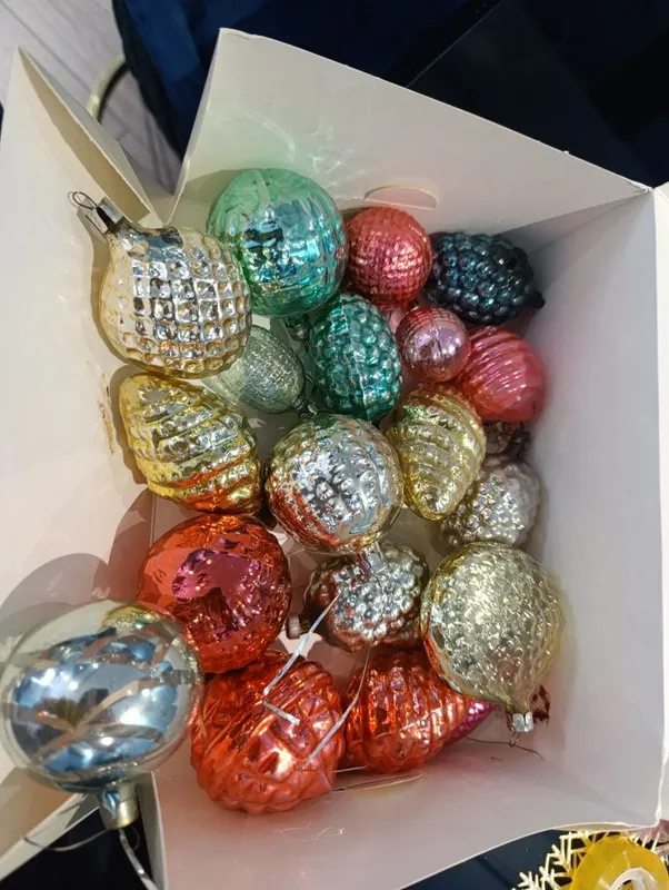 Новогодние старинные игрушки — фото 1
