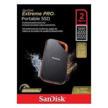 2 ТБ Внешний SSD SanDisk Extreme Pro Portable V2, 2000 Мб 2 ТБ Внешний SSD SanDisk Extreme Pro Portable V2, 2000 Мб